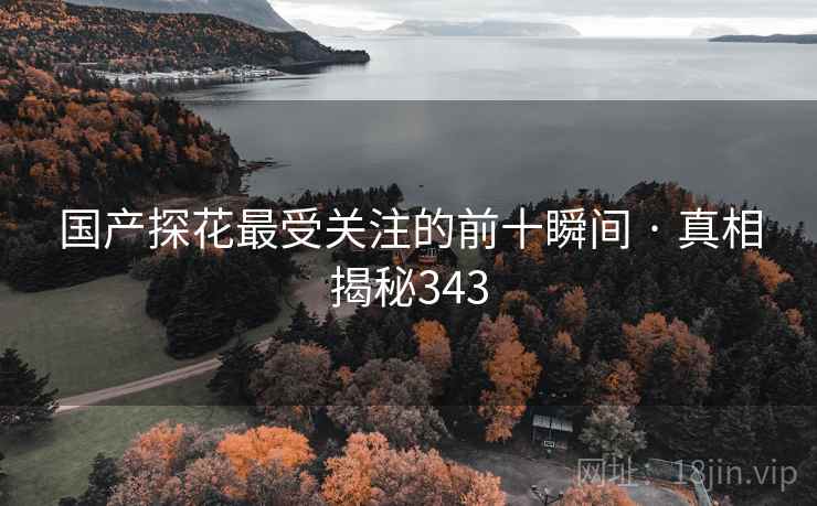 国产探花最受关注的前十瞬间 · 真相揭秘343