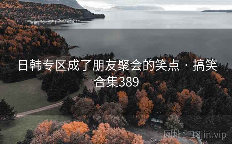日韩专区成了朋友聚会的笑点 · 搞笑合集389