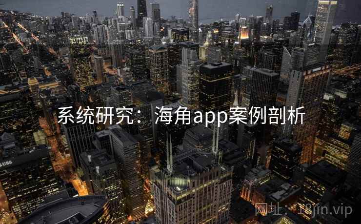 系统研究：海角app案例剖析