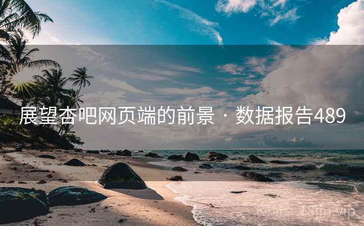 展望杏吧网页端的前景 · 数据报告489